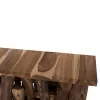 Console C9336 made of Solid Teak Wood Natural 100x35x75Y cm Console C9336 made of Solid Teak Wood Natural 100x35x75Y cm