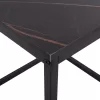 Side Coffee Tables GRELAY 2 pcs MDF Black Marble look & Black Metal Side Coffee Tables GRELAY 2 pcs MDF Black Marble look & Black Metal