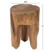 Τραπεζάκι σαλονιού Βοηθητικό C9349 από Μασίφ Ξύλο Teak σε Φυσικό Φ30x40Υεκ. Τραπεζάκι σαλονιού Βοηθητικό C9349 από Μασίφ Ξύλο Teak σε Φυσικό Φ30x40Υεκ.