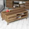 Coffee table C9497.01 Melamine in Walnut 105x60x38.2cm. Coffee table C9497.01 Melamine in Walnut 105x60x38.2cm.