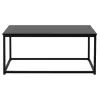 Coffee table SAFFRON C8975.13 Melamine Black Marble 95x55x43cm. Coffee table SAFFRON C8975.13 Melamine Black Marble 95x55x43cm.
