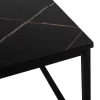 Coffee table SAFFRON C8975.13 Melamine Black Marble 95x55x43cm. Coffee table SAFFRON C8975.13 Melamine Black Marble 95x55x43cm.