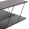 TV cabinet TARS Melamine in Gray 120x32x33cm TV cabinet TARS Melamine in Gray 120x32x33cm