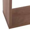 Side Coffee Table AMABELLA with Shelves Melamine Natural 45x17x52cm Side Coffee Table AMABELLA with Shelves Melamine Natural 45x17x52cm