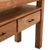 Κονσόλα με 3 Συρτάρια C9556 Ανακυκλώμενο Ξύλο TEAK σε Φυσικό 180x45x80Yεκ.