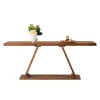 Console C9555 made of TEAK Wood in Natural color 220x50x90cm