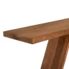 Console C9555 made of TEAK Wood in Natural color 220x50x90cm