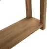 Console C9554 with Shelf Made of Recycled TEAK Wood 240x45x91cm