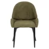 Chair SARKY Green Boucle fabric and Metal legs 55x62x89Hcm. Chair SARKY Green Boucle fabric and Metal legs 55x62x89Hcm.
