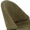 Chair SARKY Green Boucle fabric and Metal legs 55x62x89Hcm. Chair SARKY Green Boucle fabric and Metal legs 55x62x89Hcm.