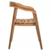 Armchair DEUS Teak Wood 54x56x76Hcm.