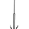 FLOOR STANDING HANGER  METALLIC IN SILVER COLOR-7 HANGING POSITIONS 41x41x176Hcm. FLOOR STANDING HANGER  METALLIC IN SILVER COLOR-7 HANGING POSITIONS 41x41x176Hcm.