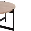 Τραπεζάκι σαλονιού C9588.03 MDF Σονάμα και Μαύρη Μεταλλική Βάση Φ80x45Υεκ. Τραπεζάκι σαλονιού C9588.03 MDF Σονάμα και Μαύρη Μεταλλική Βάση Φ80x45Υεκ.