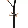 FLOOR STANDING HANGER  METALLIC 8 HANGING POSITIONS-BLACK Φ36x172Hcm. FLOOR STANDING HANGER  METALLIC 8 HANGING POSITIONS-BLACK Φ36x172Hcm.