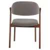 Καρέκλα RIDER Rubberwood Kαρυδί με ύφασμα Γκρί 59x59x83Yεκ. Καρέκλα RIDER Rubberwood Kαρυδί με ύφασμα Γκρί 59x59x83Yεκ.