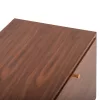 MEEN MDF TV Cabinet with Walnut Veneer and Gold Legs 160x40x52cm MEEN MDF TV Cabinet with Walnut Veneer and Gold Legs 160x40x52cm