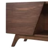 TV Cabinet HUDSON MDF Walnut Veneer in Walnut - Dark Grey 180x40x50cm TV Cabinet HUDSON MDF Walnut Veneer in Walnut - Dark Grey 180x40x50cm