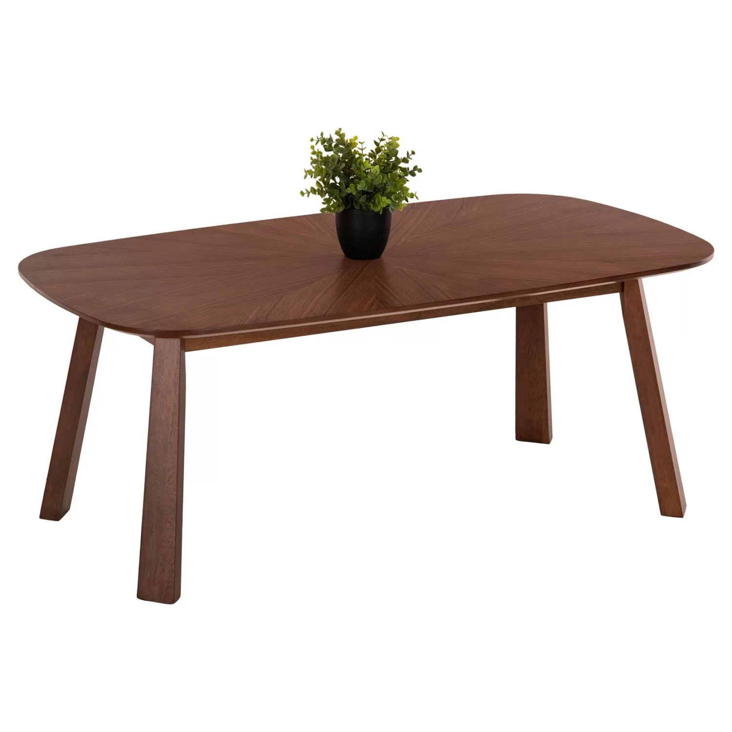 Τραπεζάκι σαλονιού RINER C9737 MDF σε Καρυδί 120x60x45Yεκ. Τραπεζάκι σαλονιού RINER C9737 MDF σε Καρυδί 120x60x45Yεκ.