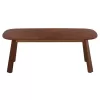 Coffee table RINER C9737 MDF in Walnut 120x60x45cm Coffee table RINER C9737 MDF in Walnut 120x60x45cm