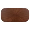 Coffee table RINER C9737 MDF in Walnut 120x60x45cm Coffee table RINER C9737 MDF in Walnut 120x60x45cm