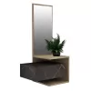 ΕΠΙΠΛΟ ΕΙΣΟΔΟΥ ΜΕ ΚΑΘΡΕΠΤΗ MEARA  ΜΕΛΑΜΙΝΗ BLACK MARBLE-ΦΥΣΙΚΟ 49,1x31,3x90Υεκ ΕΠΙΠΛΟ ΕΙΣΟΔΟΥ ΜΕ ΚΑΘΡΕΠΤΗ MEARA  ΜΕΛΑΜΙΝΗ BLACK MARBLE-ΦΥΣΙΚΟ 49,1x31,3x90Υεκ
