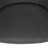 Chair-Armchair ISIAH Grey fabric and Black Metal legs 56x56x76Hcm. Chair-Armchair ISIAH Grey fabric and Black Metal legs 56x56x76Hcm.
