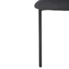 Chair-Armchair ISIAH Grey fabric and Black Metal legs 56x56x76Hcm. Chair-Armchair ISIAH Grey fabric and Black Metal legs 56x56x76Hcm.