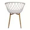 Chair Ezra I PP white-natural leg Chair Ezra I PP white-natural leg