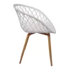 Chair Ezra I PP white-natural leg Chair Ezra I PP white-natural leg