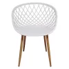 Chair Ezra I PP white-natural leg Chair Ezra I PP white-natural leg