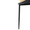 Chair-Armchair VELP Wood in Natural with Black PU and Black Metal legs 55,5x50x79Hcm. Chair-Armchair VELP Wood in Natural with Black PU and Black Metal legs 55,5x50x79Hcm.