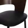 Καρέκλα VELP Ξύλο Καρυδί με Μαύρο PU και Μαύρα Μεταλλικά πόδια 55,5x50x79Υεκ. Καρέκλα VELP Ξύλο Καρυδί με Μαύρο PU και Μαύρα Μεταλλικά πόδια 55,5x50x79Υεκ.