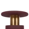 Coffee Table Auxiliary PUNJAB Metal in Terracotta and Gold Bronze Φ30.5x42Hcm Coffee Table Auxiliary PUNJAB Metal in Terracotta and Gold Bronze Φ30.5x42Hcm