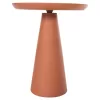 Coffee Table Auxiliary DELCON Metal Orange Φ39.5x47Hcm Coffee Table Auxiliary DELCON Metal Orange Φ39.5x47Hcm
