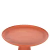 Coffee Table Auxiliary DELCON Metal Orange Φ39.5x47Hcm Coffee Table Auxiliary DELCON Metal Orange Φ39.5x47Hcm