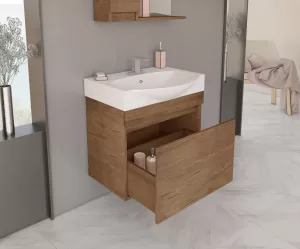 Πάγκος μπάνιου κρεμαστός Senso 65 Πάγκος μπάνιου κρεμαστός Senso 65