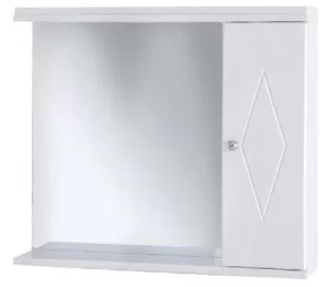 Bathroom mirror Drop 65 Single White Bathroom mirror Drop 65 Single White