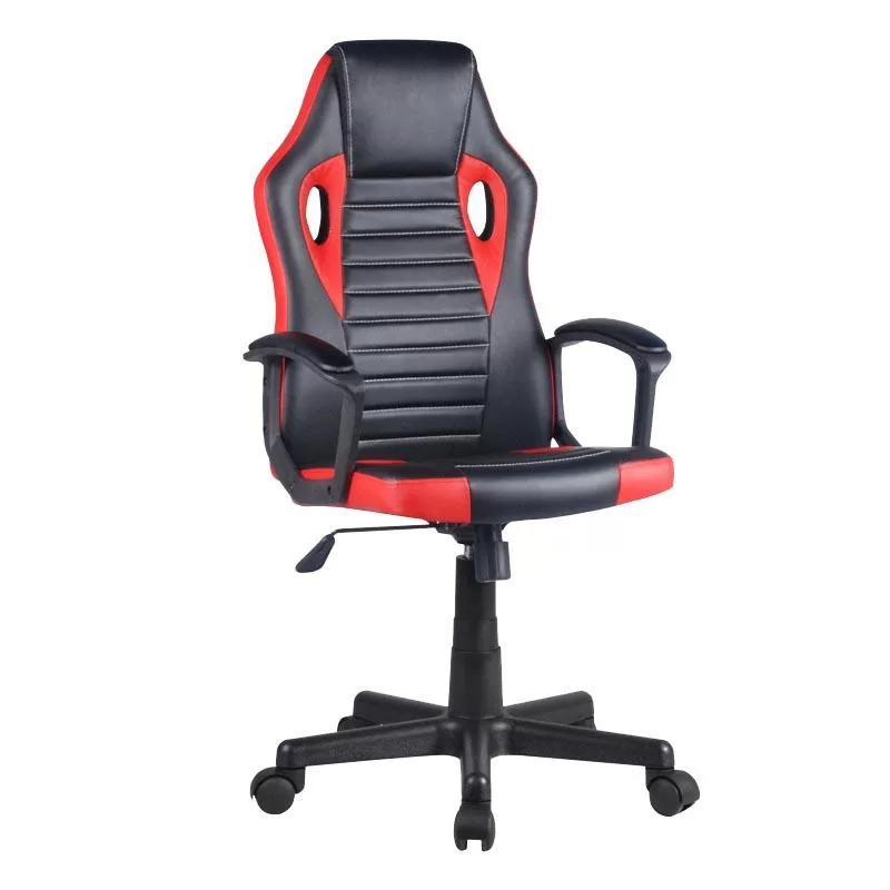 Καρέκλα Gaming 5630 Fylliana Μαύρο - Κόκκινο Δερματίνη 61x55x120 εκ.