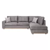 Corner Sofa Mexico Fylliana Right Corner Grey 280x220x87 cm