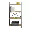 Bookcase - Shelf Case Edge 1942 Metal Fylliana Sonoma - Artisan 64x32x128 cm Bookcase - Shelf Case Edge 1942 Metal Fylliana Sonoma - Artisan 64x32x128 cm