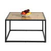 Coffee Table Edge 2295 Fylliana Sonoma - Artisan 70x70x40 cm Coffee Table Edge 2295 Fylliana Sonoma - Artisan 70x70x40 cm