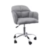Πολυθρόνα γραφείου Περιστρεφόμενη 1819 Fylliana Γκρί 58x53x85 εκ. Πολυθρόνα γραφείου Περιστρεφόμενη 1819 Fylliana Γκρί 58x53x85 εκ.