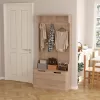 Entrance Furniture KAYLOR C2475.01 with Hangers & Storage - MDF in Sonoma 93x34x180cm Entrance Furniture KAYLOR C2475.01 with Hangers & Storage - MDF in Sonoma 93x34x180cm