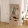 Entrance Furniture KAYLOR C2475.01 with Hangers & Storage - MDF in Sonoma 93x34x180cm Entrance Furniture KAYLOR C2475.01 with Hangers & Storage - MDF in Sonoma 93x34x180cm
