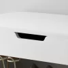 SHOE RACK WITH SEAT ROMIR  MELAMINE IN WHITE-WHITE PU SEAT 60x30x44Hcm. SHOE RACK WITH SEAT ROMIR  MELAMINE IN WHITE-WHITE PU SEAT 60x30x44Hcm.
