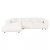 Corner Sofa BRICKEN C3275.02L Left corner White Fabric 282x160x72cm Corner Sofa BRICKEN C3275.02L Left corner White Fabric 282x160x72cm