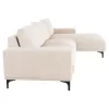 Corner Sofa NOA Right Corner in Ecru fabric 288x157x80cm Corner Sofa NOA Right Corner in Ecru fabric 288x157x80cm
