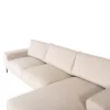 Corner Sofa NOA Right Corner in Ecru fabric 288x157x80cm Corner Sofa NOA Right Corner in Ecru fabric 288x157x80cm