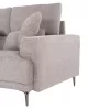 Corner Sofa SYMMET Reversible Light Gray Fabric and Charcoal Legs 314x314x102cm Corner Sofa SYMMET Reversible Light Gray Fabric and Charcoal Legs 314x314x102cm