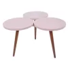 Coffee Table ATRIA 3/1 Fylliana Macchiato - Walnut 32x32x40 cm Coffee Table ATRIA 3/1 Fylliana Macchiato - Walnut 32x32x40 cm